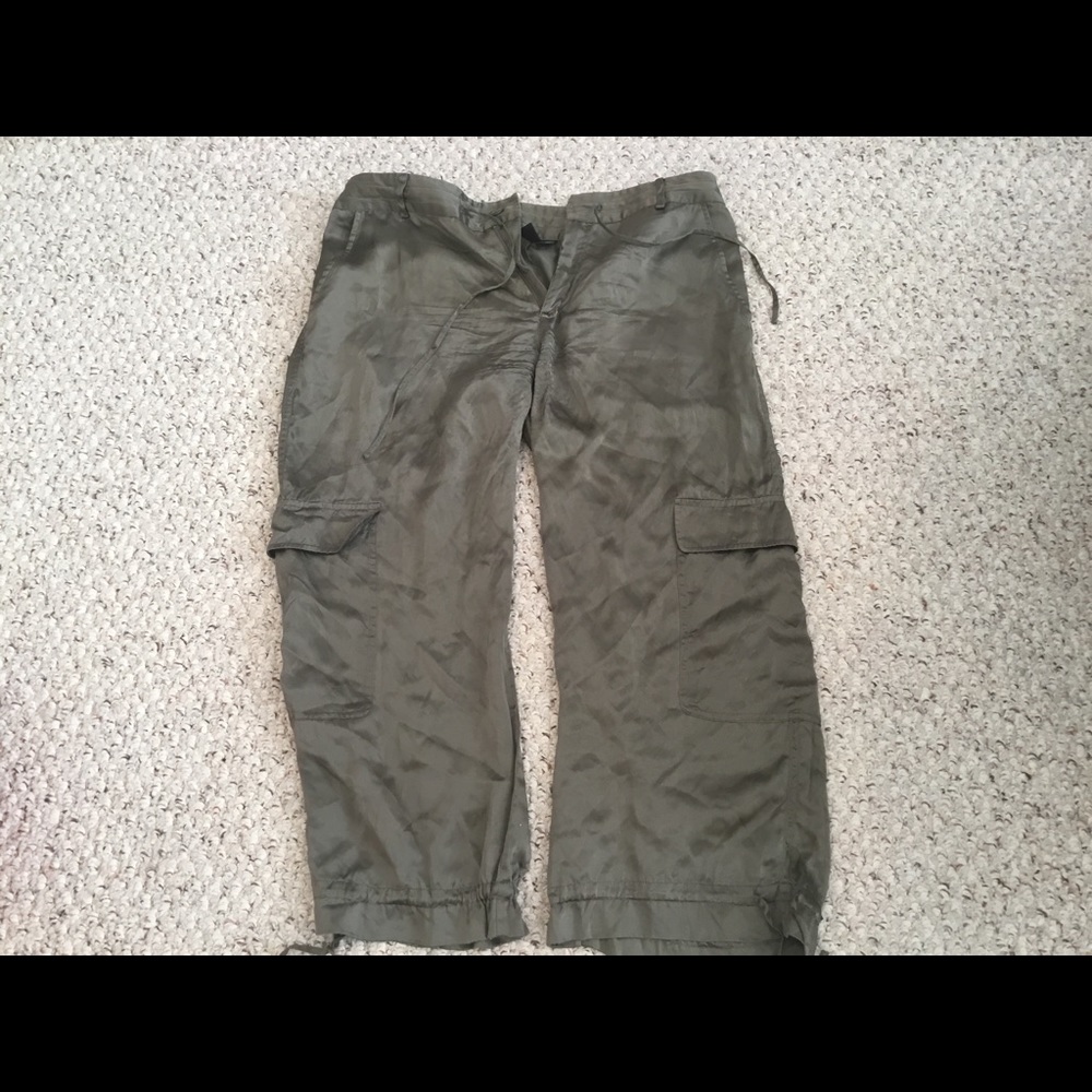 Target Silk capris -Size 12